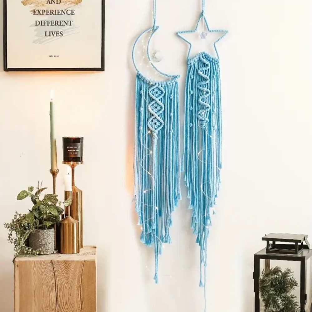 NWT Baby Blue Star OR Moon Dreamcatcher!  You Pick ONE!